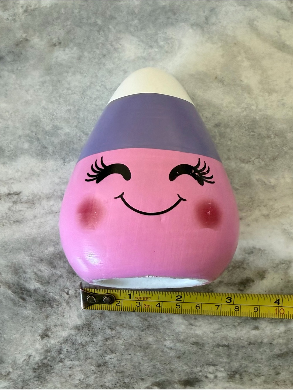 Cute Pink & Purple Candy Corn Decoration - Picture 6 of 6